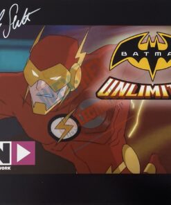 "Batman Unlimited" Photo Signed In-Person by Charlie Schlatter
