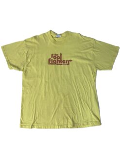 Vintage 2003 Foo Fighters "One By One" Local Crew T-Shirt