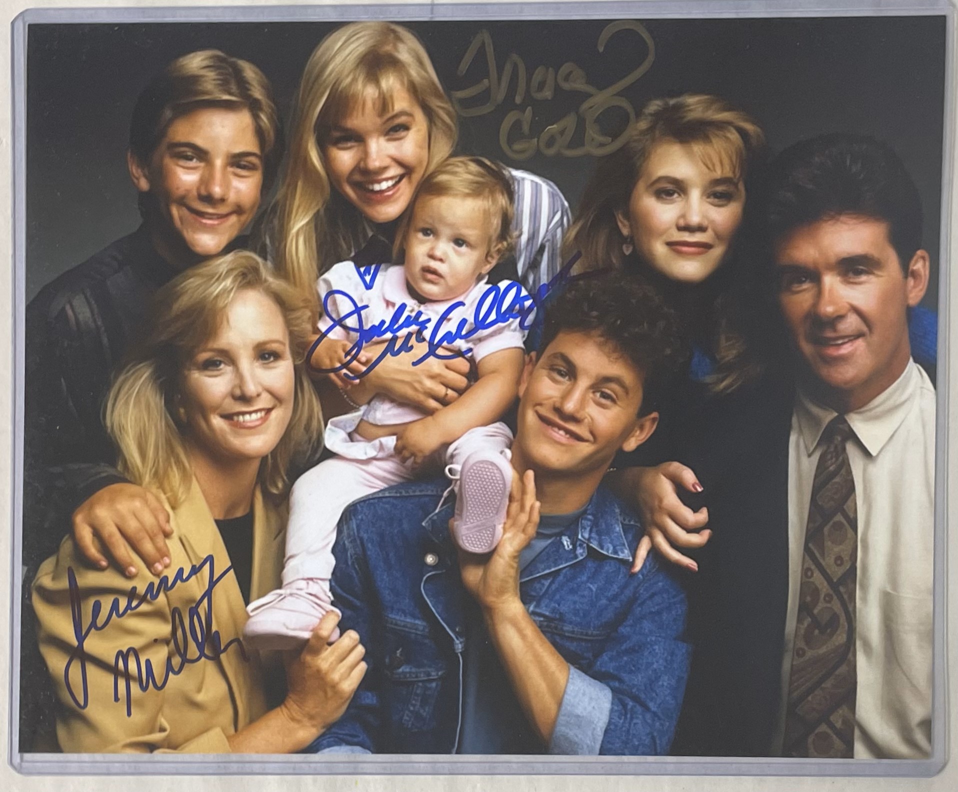 "Growing Pains" Signed In-Person - Tracey Gold, Jeremy Miller, and Julie McCullough - Image 2