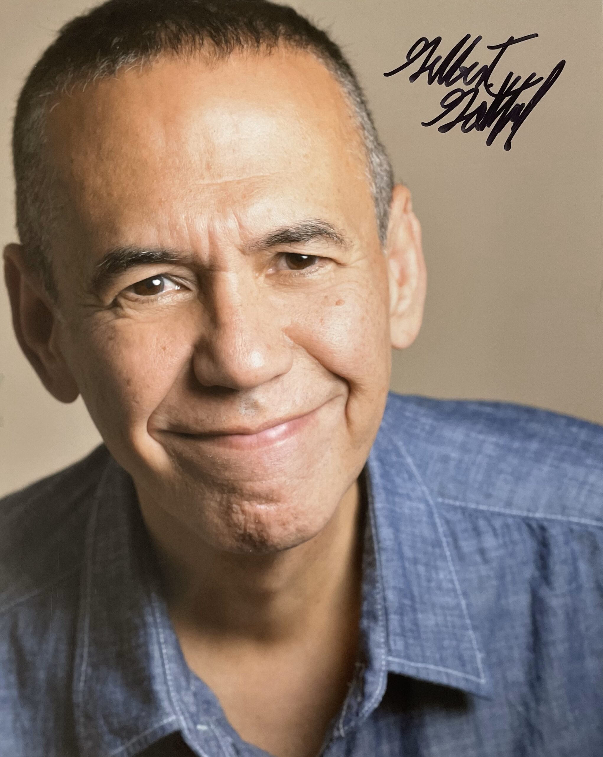 Signed In-Person Gilbert Gottfried Photo