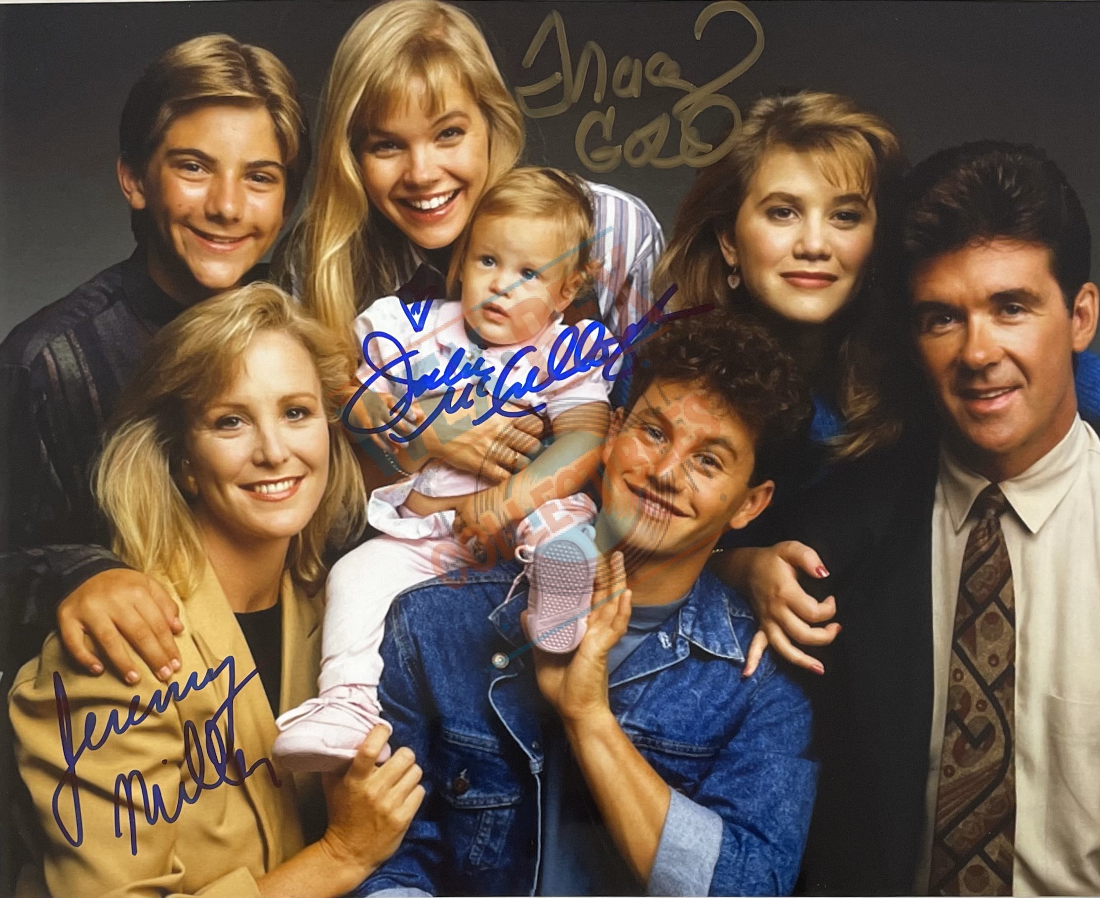 "Growing Pains" Signed In-Person - Tracey Gold, Jeremy Miller, and Julie McCullough
