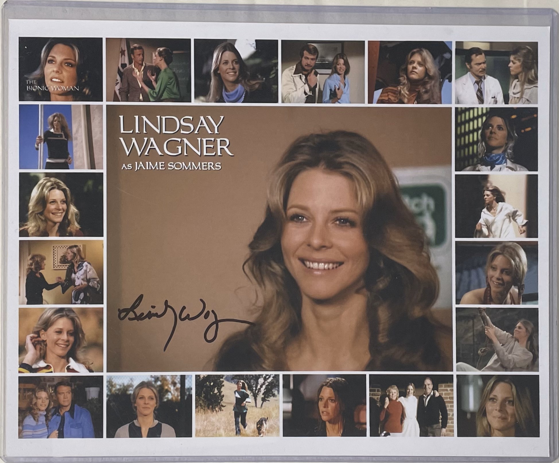 "The Bionic Women" Photo Signed In-Person by Lindsay Wagner - Image 2