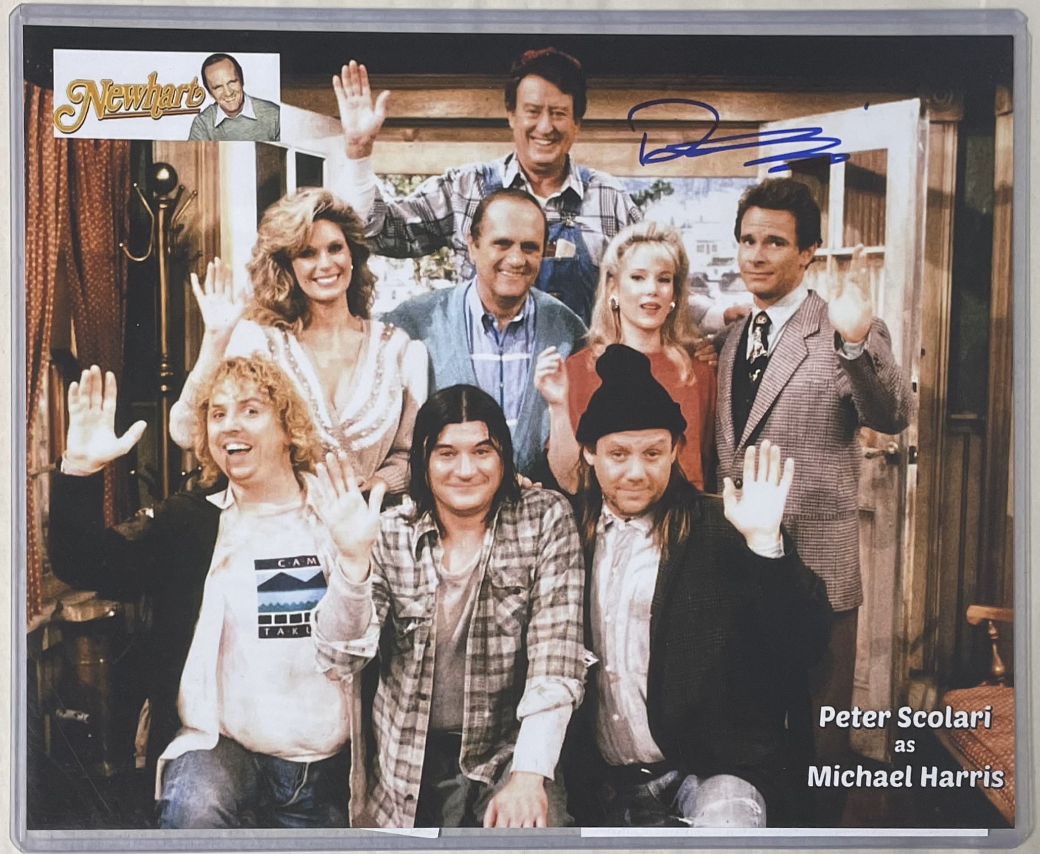 "Newhart" Photo Signed In-Person by Peter Scolari - Image 2