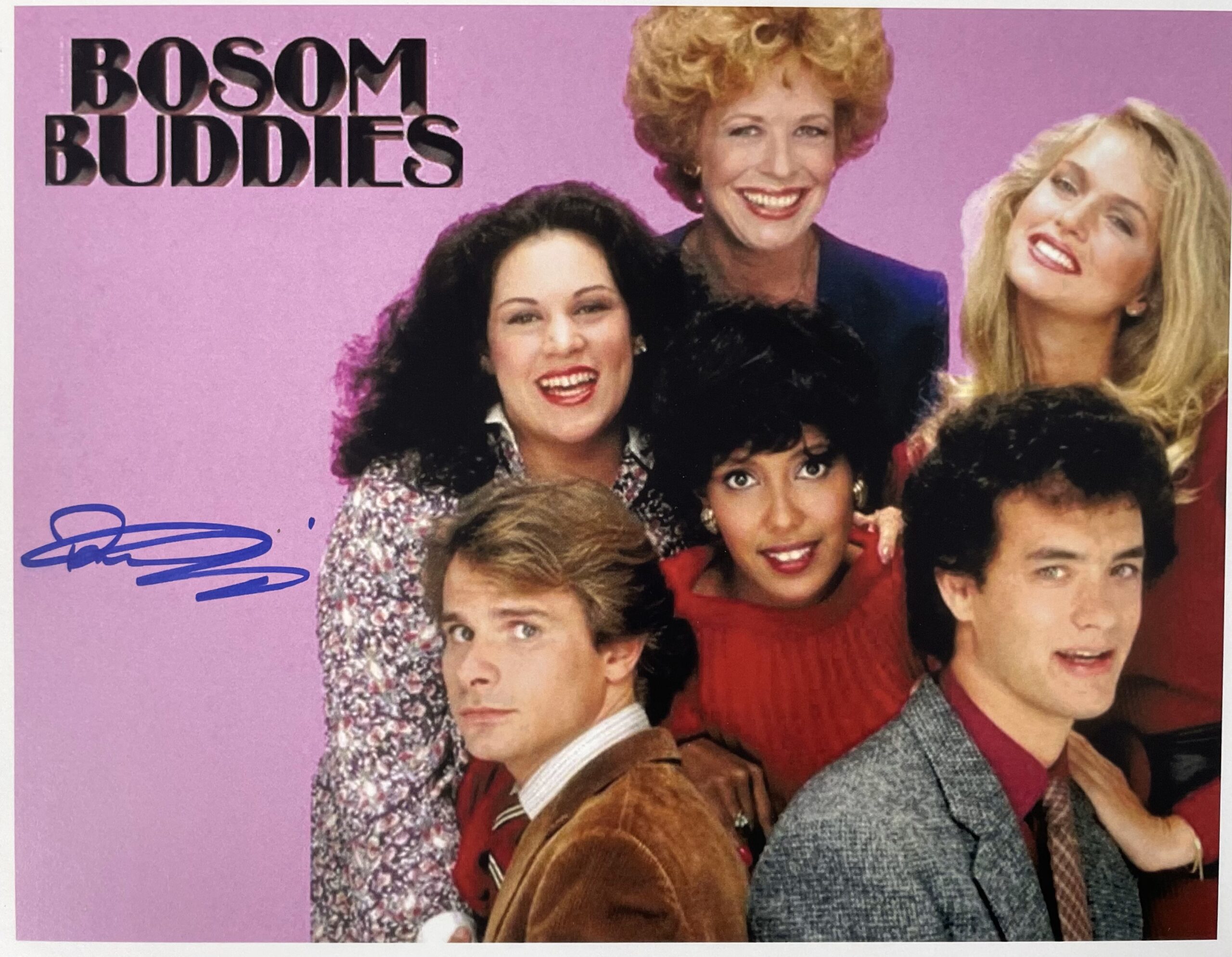 "Bosom Buddies" Photo Signed In-Person by Peter Scolari