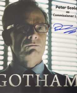 “Gotham” Photo Signed In-Person by Peter Scolari