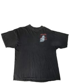 Vintage 1990-91 AC/DC "Local Crew" World Tour T-Shirt - Black XL