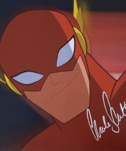 “Justice League Action” Photo Signed In-Person by Charlie Schlatter