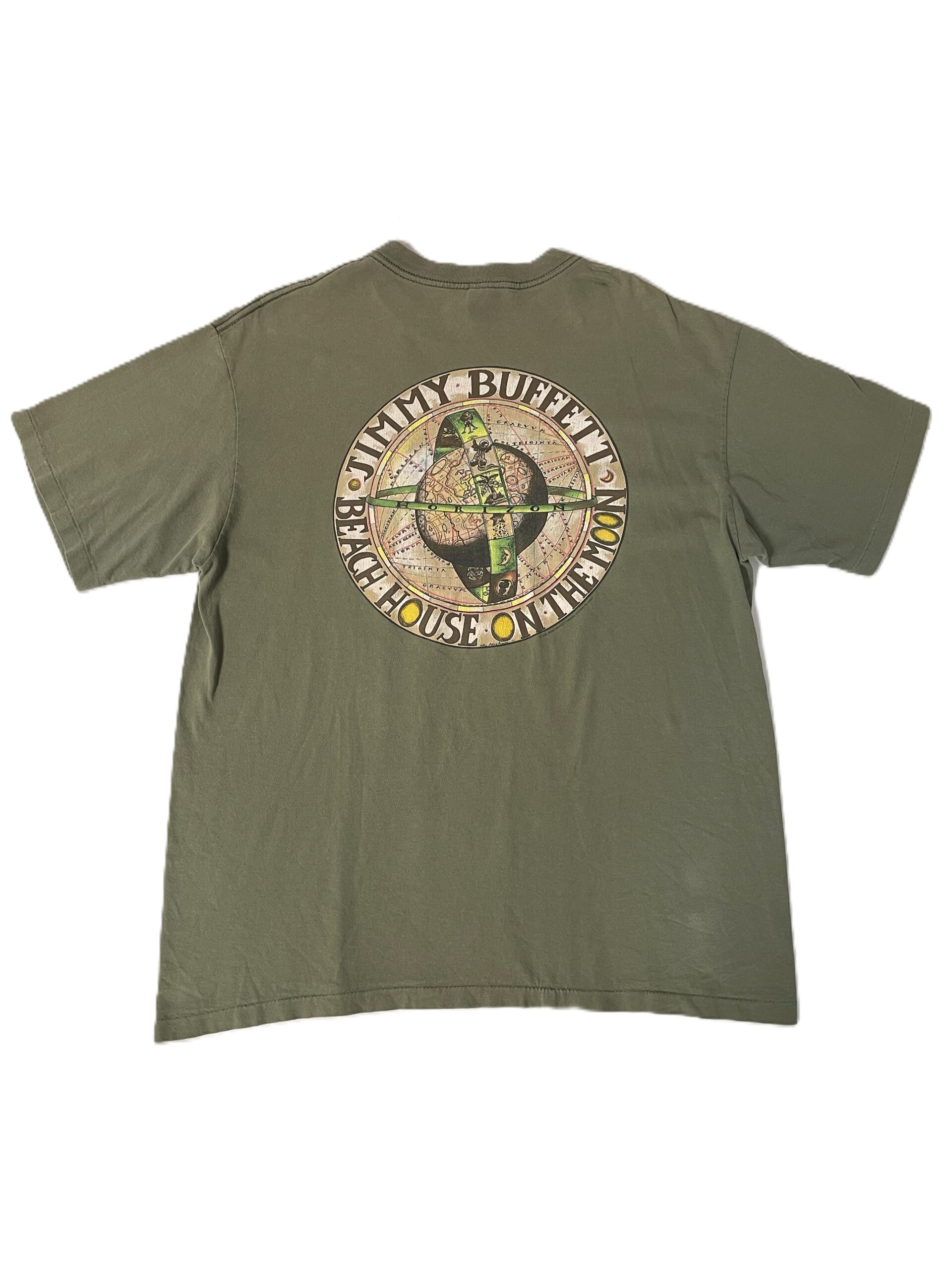 Vintage 1999 Jimmy Buffett Beach House on the Moon Local Crew T-Shirt - XL