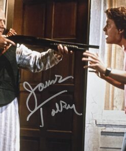 “Back to the Future” Photo Signed In-Person by James Tolkan