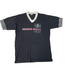 Vintage 1982 Graham Parker "In Living Color" Tour T-Shirt - Black L