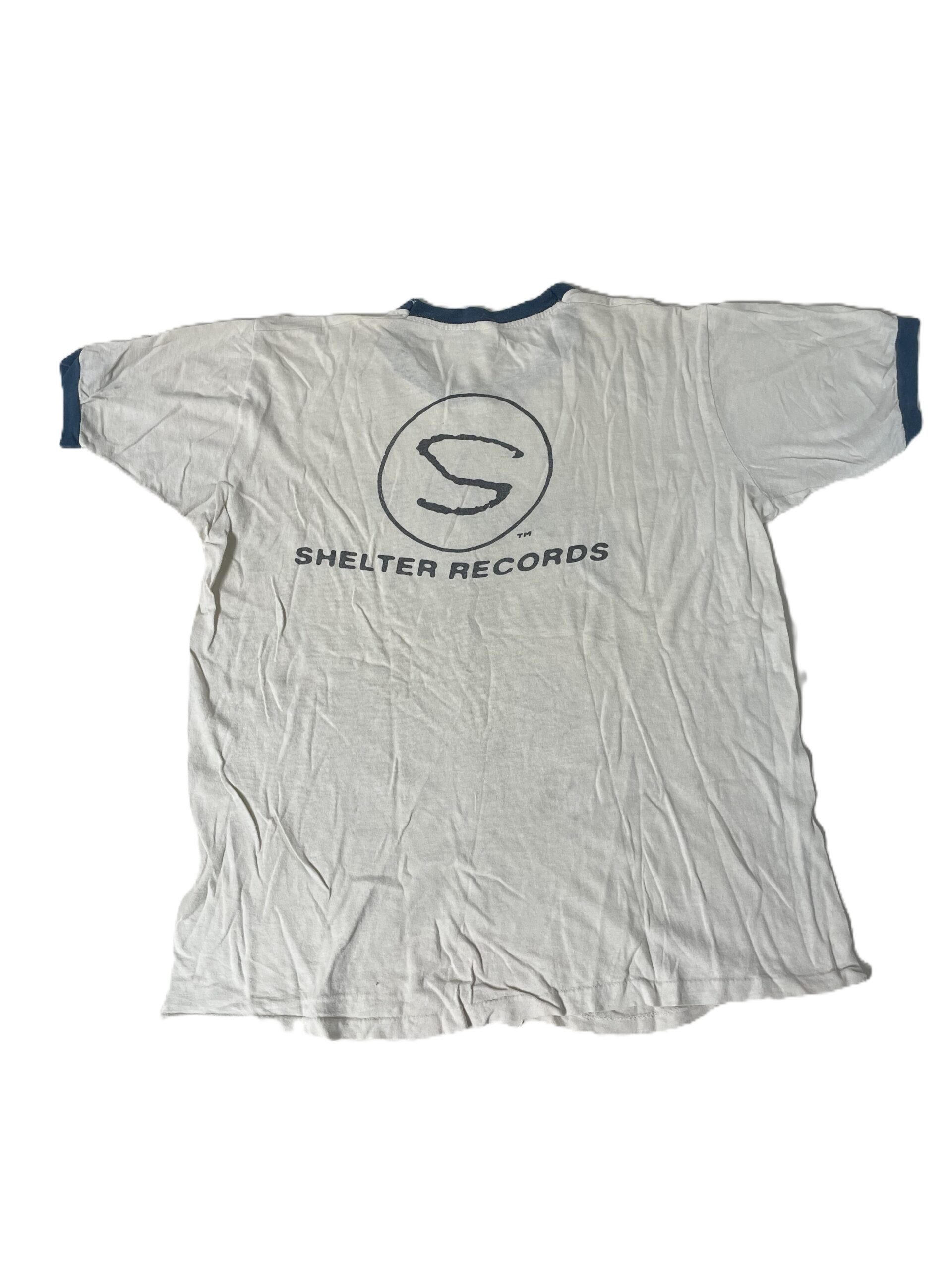 Vintage 1973 Leon Russell Shelter Records T-Shirt- L Ringer - Image 2