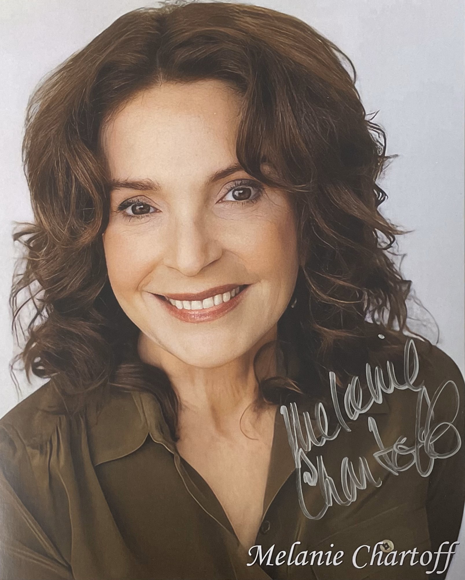 Signed In-Person Photo Melanie Chartoff