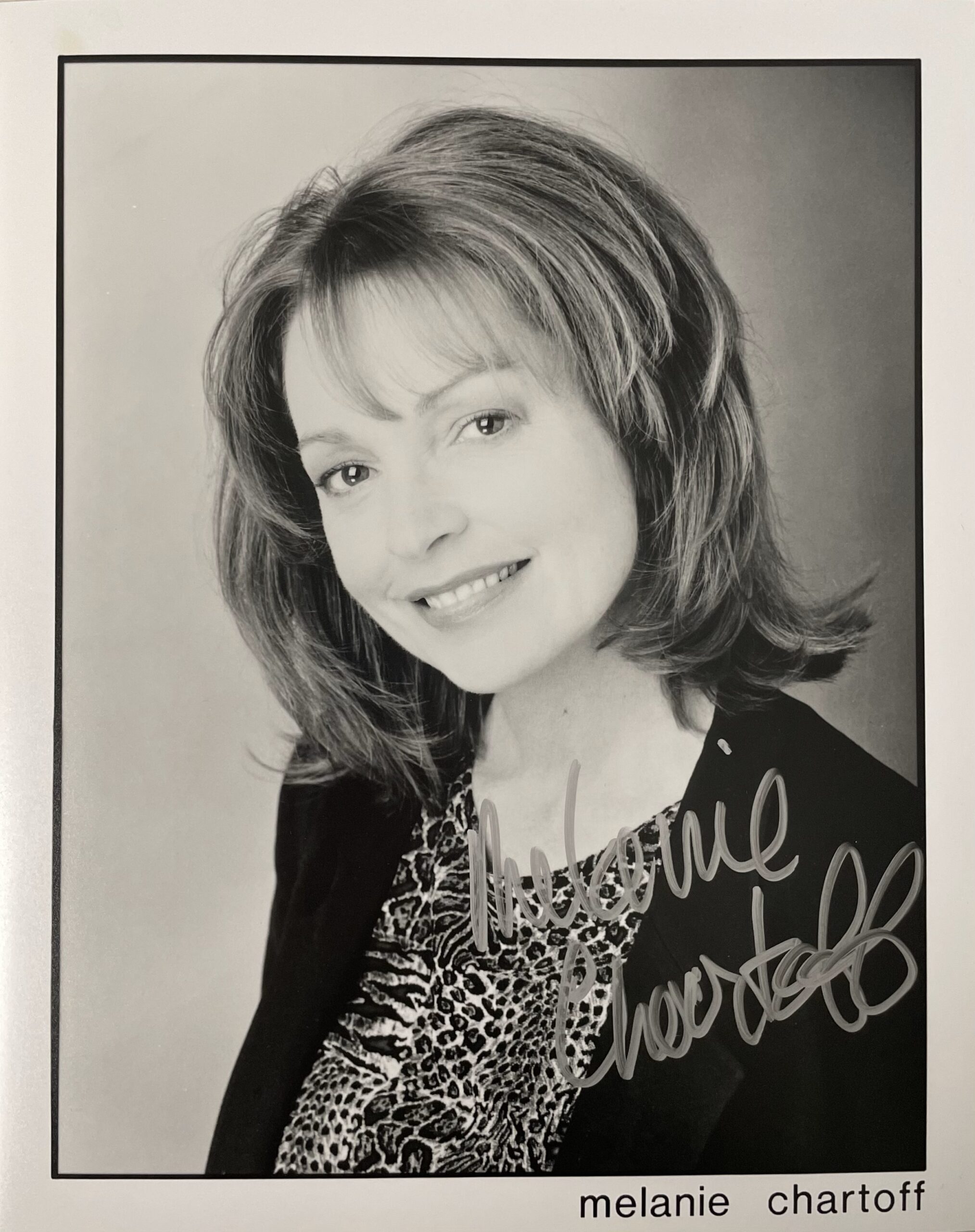Signed In-Person Photo Melanie Chartoff