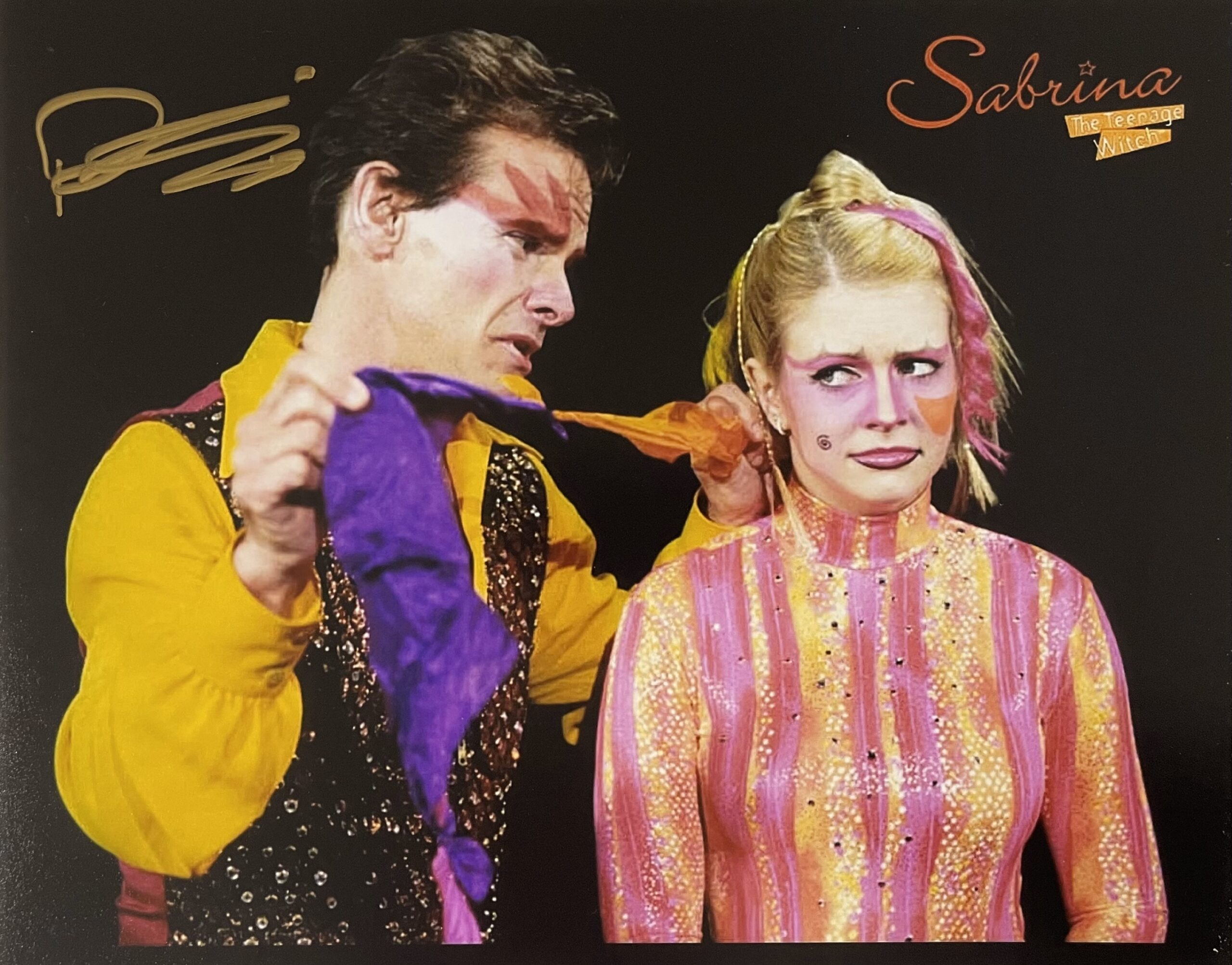 “Sabrina the Teenage Witch” Photo Signed In-Person by Peter Scolari