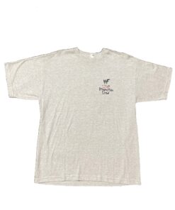 Vintage WWF Attitude Era Production Crew T-Shirt - Grey XL