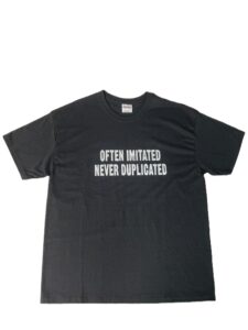 Vintage NECW Wrestling T-Shirt "Often Imitated" -XL Black