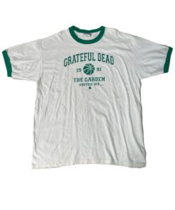 Vintage Grateful Dead 1991 Boston Garden Crew T-Shirt - Men's XL Ringer
