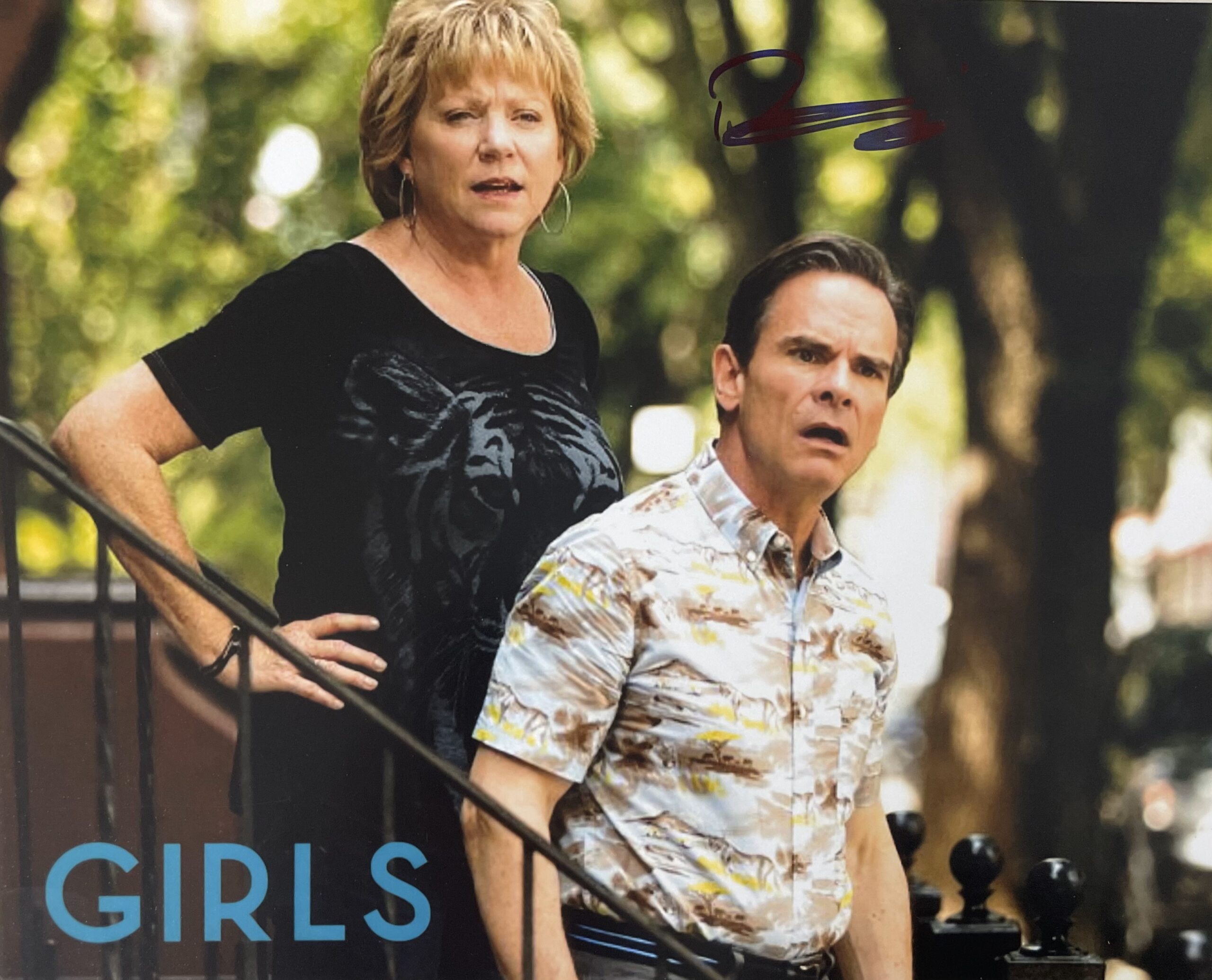 “Girls” Photo Signed In-Person by Peter Scolari