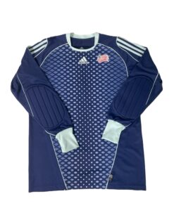 Vintage 90s Adidas New England Revolution Goalie Jersey "Reis" - Green/Blue XL