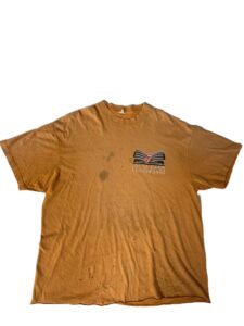 Vintage Rolling Stones "Local Crew A Bigger Bang" Tour T-Shirt - Orange XL