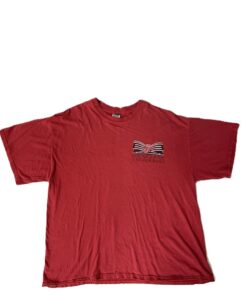 Vintage Rolling Stones "Local Crew A Bigger Bang" Tour T-Shirt - Red XL
